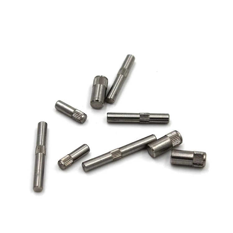 Hinge Column Solid Knurling Cylindrical locking pins for toys Connecting rod