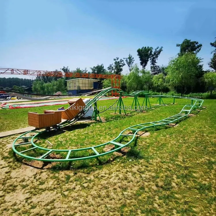 Amusement park rides equipment outdoor factory wholesale electric mini roller coaster amusement park roller coaster