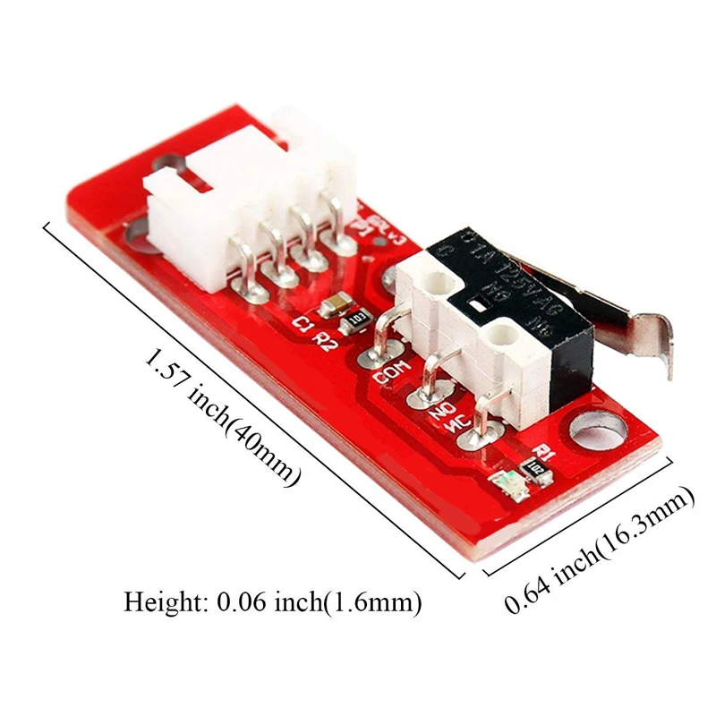 Mechanical Limit Switch with 3 Pin cable for RepRap CNC Arduino Mega 2560 1280 RAMPS 1.4 Endstop Mechanical Limit Switches
