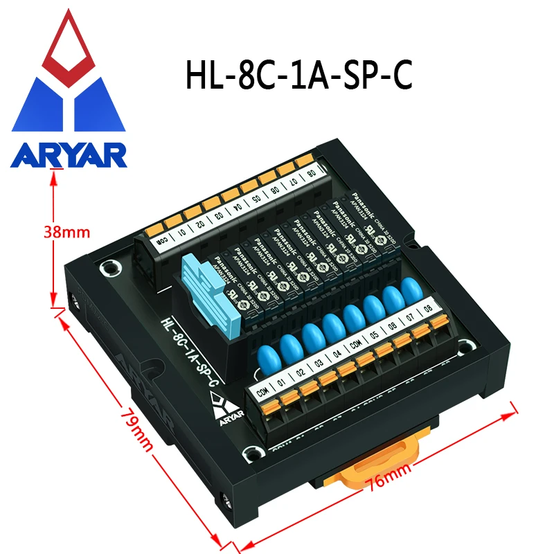 12 Channel APAN3105 5V 5A Relay Module Driver Output Amplifier PLC Board