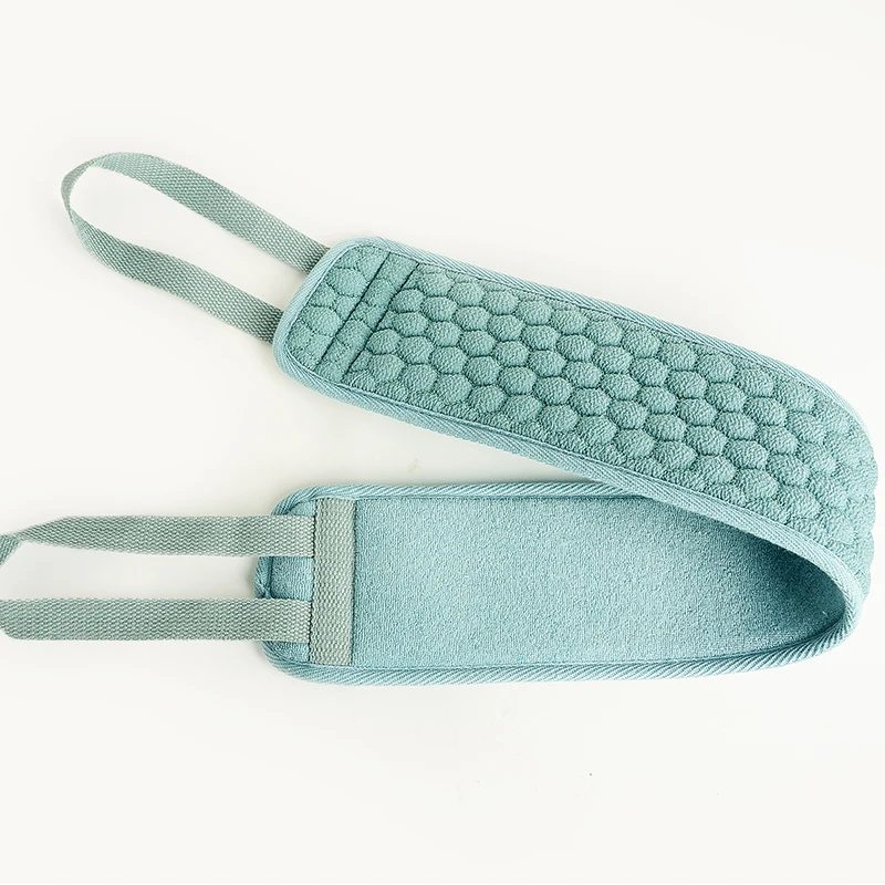 
Long Loofah Hemp Sponge Bath Back Belt Exfoliating Body Bath Belt Scrubber 