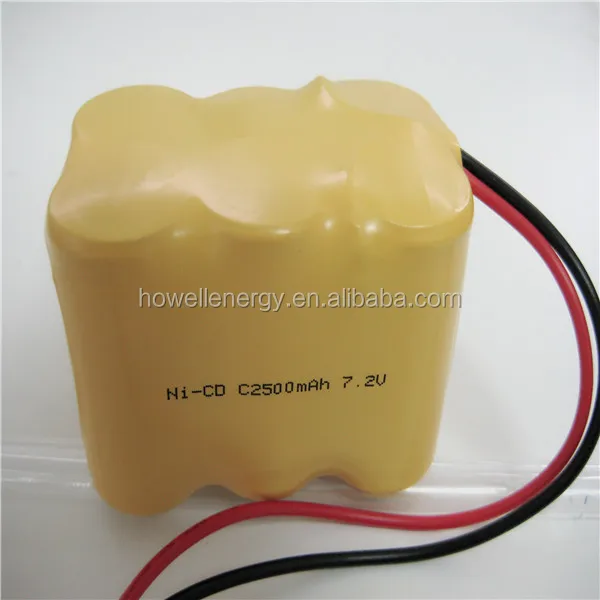 Hot Selling NICD SC 1500mAh 18V Battery Pack For Emergency Backup Light