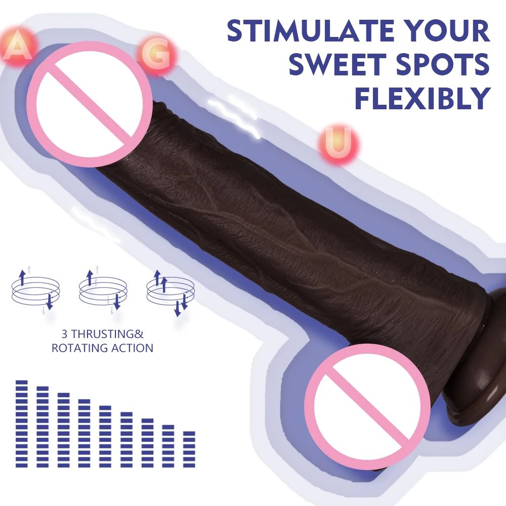 Female Sex Toys Adult Product Vaginal Masturbator G Spot Vibrating Dildo Machine Realistic Thrusting Dildo Vibrator %