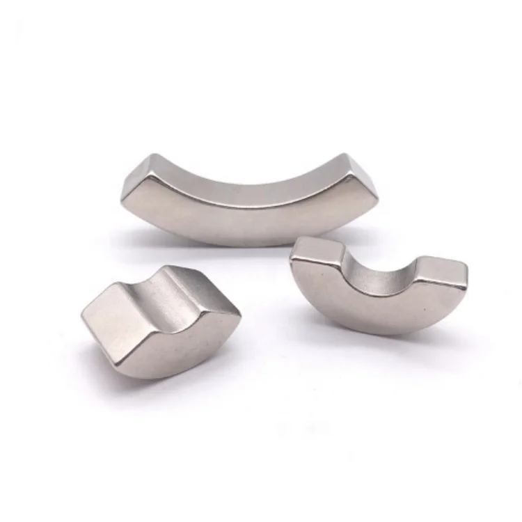 Water Pump Stator Starter Motor Generator Arc Permanent Rare Earth Magnet Neodymium For Low RPM