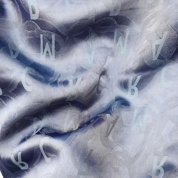 Hot Sell Soft 100%polyester Copper Cupra Brocade Jacquard Fabric For Dress/bedding/cushion/suits