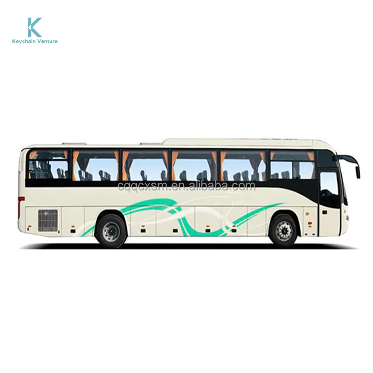 KLQ6129 Подержанный автобус школьный 24-65 мест Usead автобусы KLQ6129TAE41