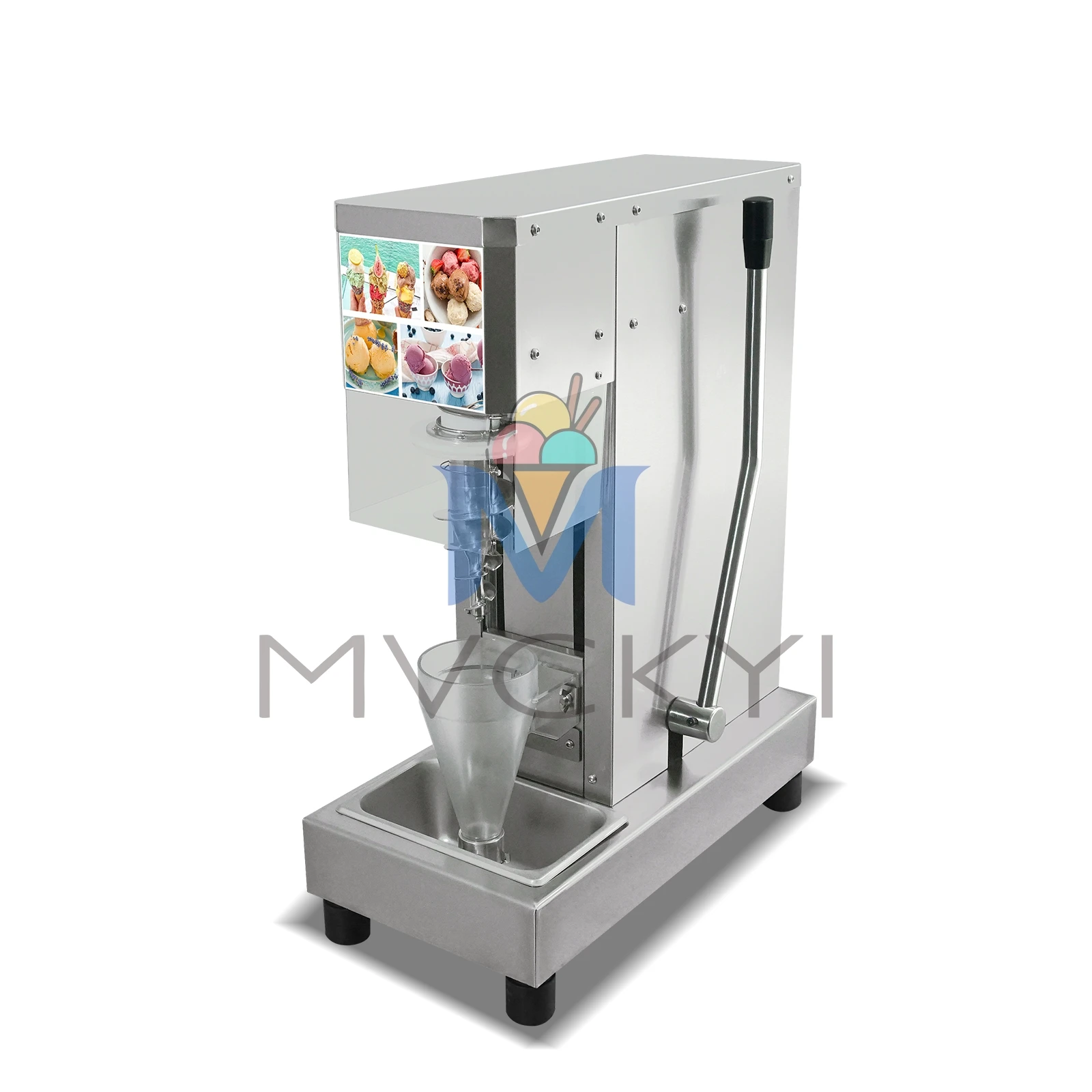Mvckyi Ships from USA warehouse Ice Cream Blender/swril freeze frozen dessert machine/Swirl Frozen fruits