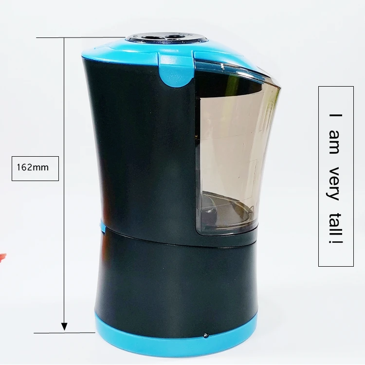 JD3018-3 Three Hole 6-12MM  LED USB Helical Blade Electric Pencil Sharpener
