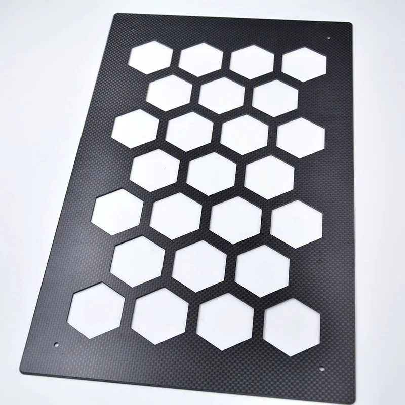 Custom CNC Cutting 3K Carbon Fiber Sheet Plate Board Panel