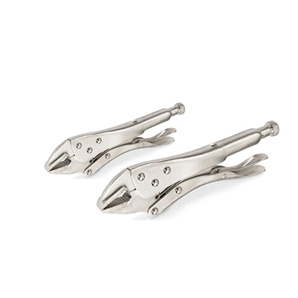 High Quality Carbon Steel Locking Pliers with Steel Handle Multi-Functional Hand Tool for Crimping Grip Manufactured by Company