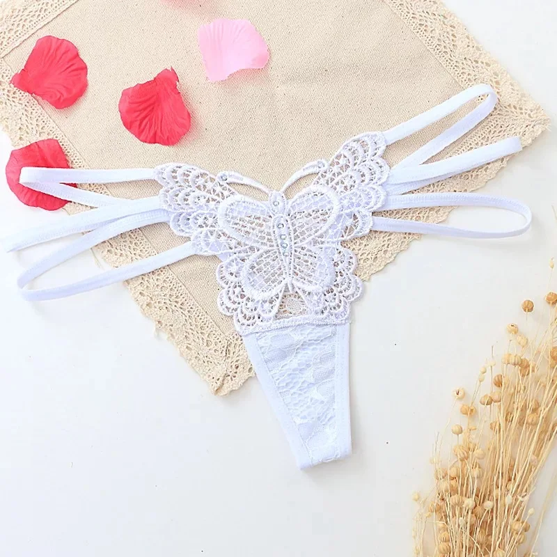 Sexy butterfly sexy panties women fashion hollow lace