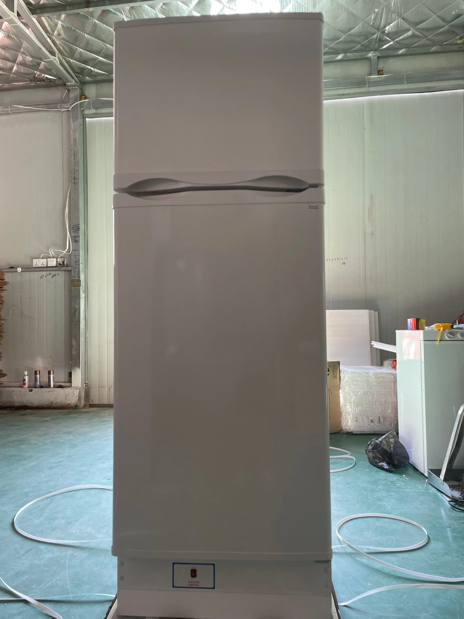 SMAD White Propane Double Door Refrigerator Kerosene Fridge for Sales