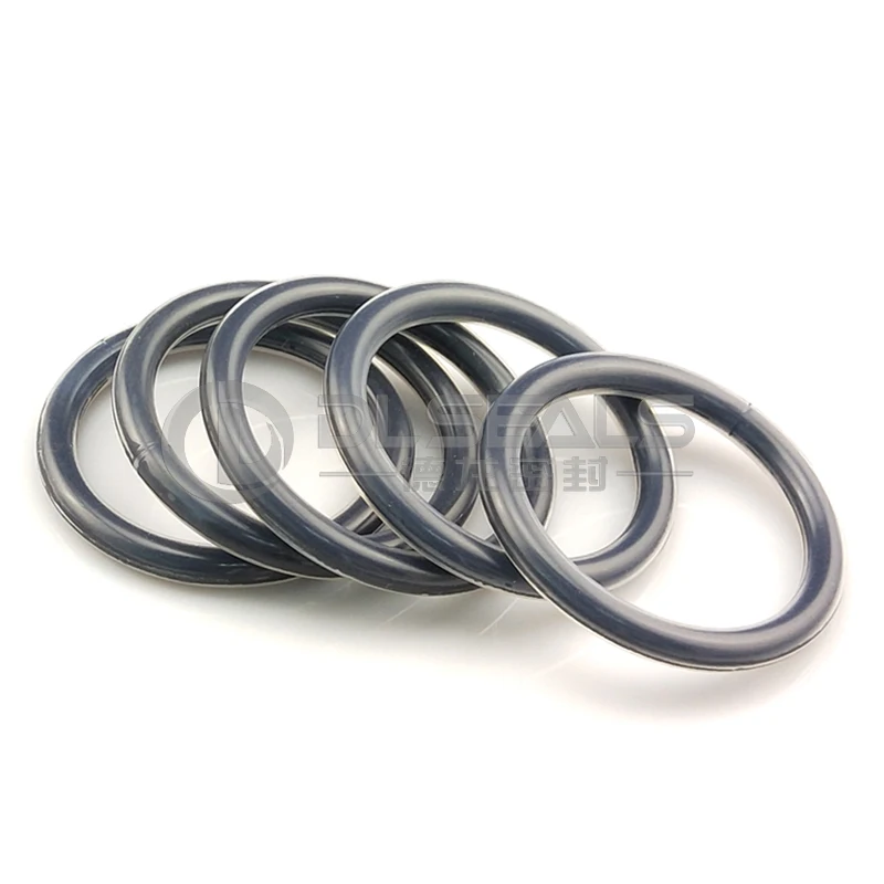 Уплотнительное кольцо DLSEALS FKM с инкапсуляцией PTFE GOST 9833-73 устойчиво к химической коррозии и низким высоким температурам