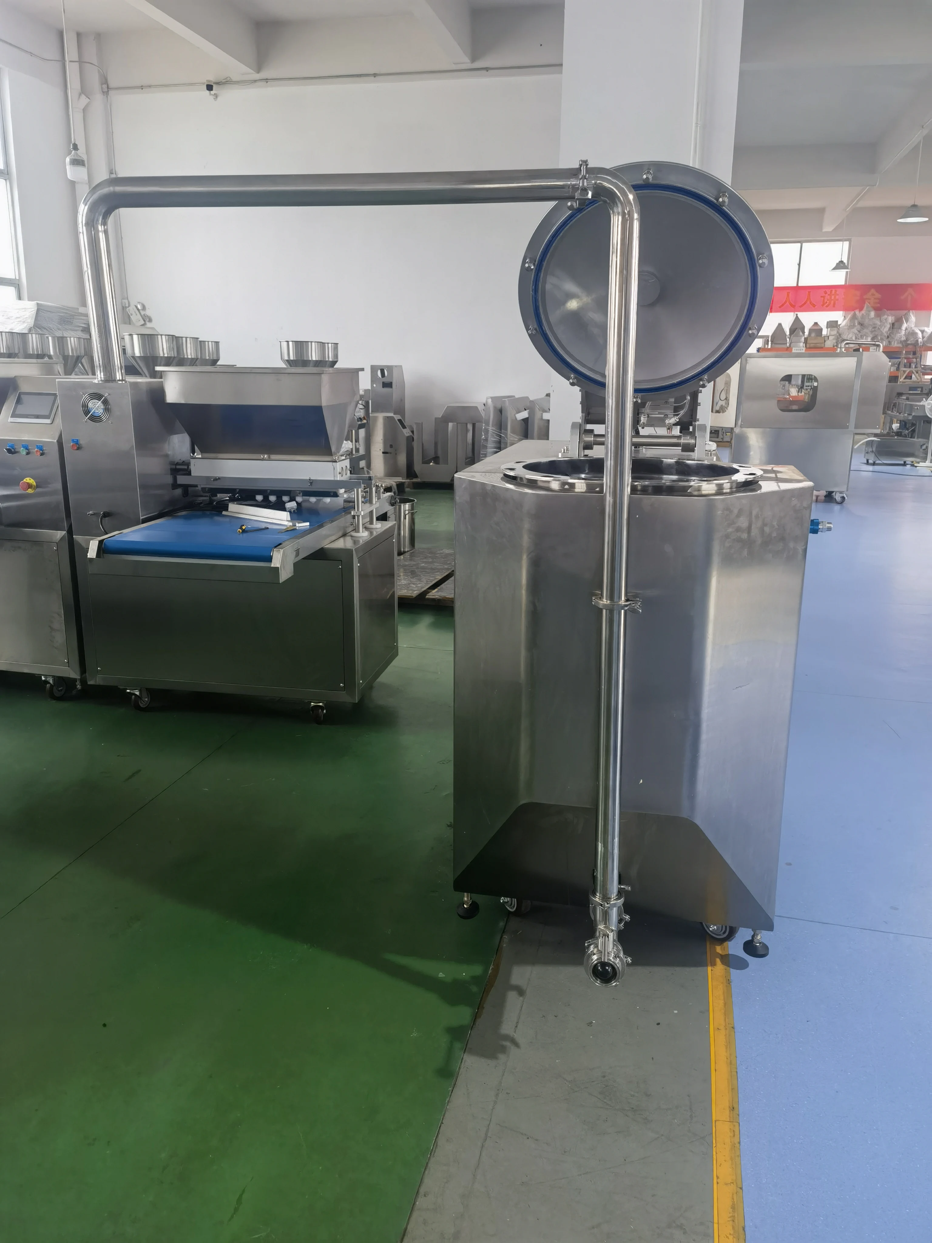 Youdo machinery marshmallow chiffon sponge cake cotton candy aerating machine  cake batter aeration mixer aerating machine