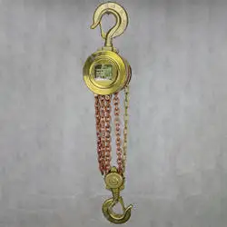 IMPA 615021 Marine Use Non-Spark Chain Block  Hoist Explosion proof and fireproof chain crane