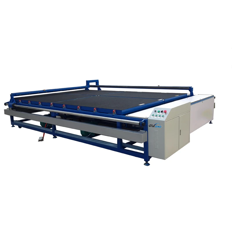 Glass cutting processing Table manual glass cutting machine with air float