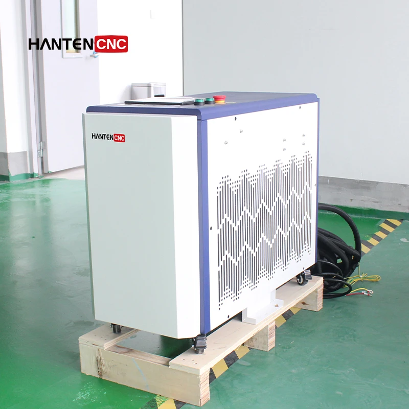 1500W Continuous wave laser cleaning machine  double wobble