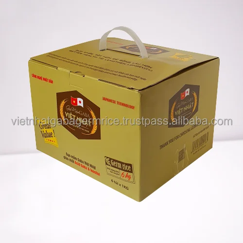 Whole grain rice Japanese farming technology Viet Nhat Gaba germ rice good for blood pressure and anti-age