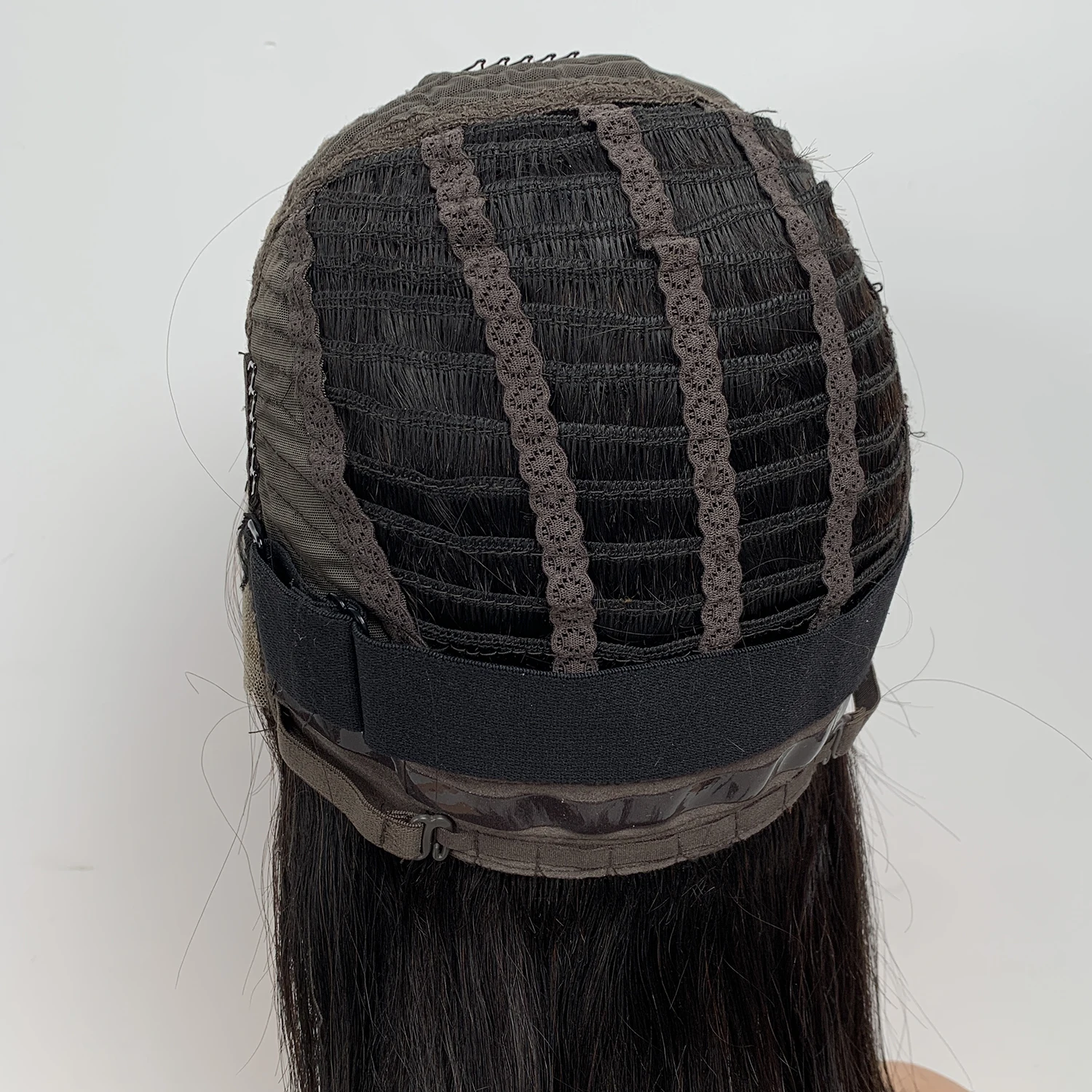 GLUELESS front lace wig , PRE PLUCKED HAIR LINE, wholesale silk straight hair wig for hair vendors