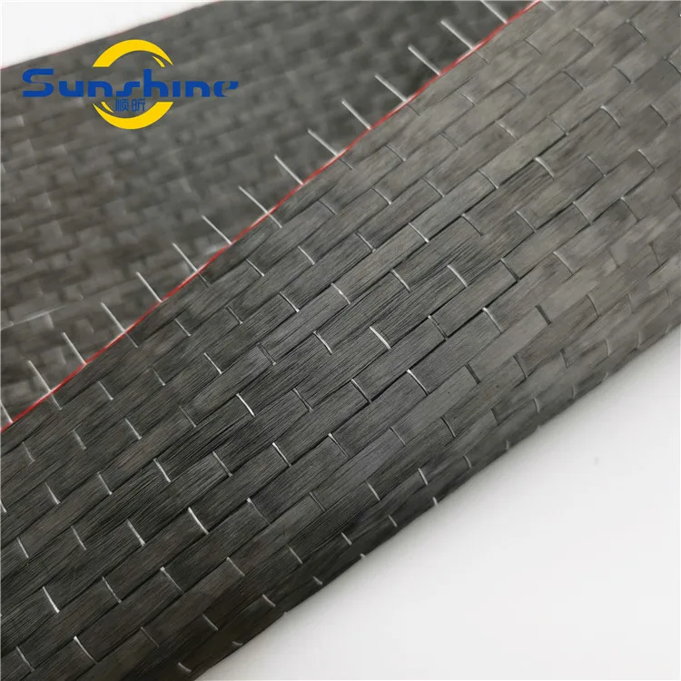 
UD200 high strength carbon fiber fabrics for building reinforcement 