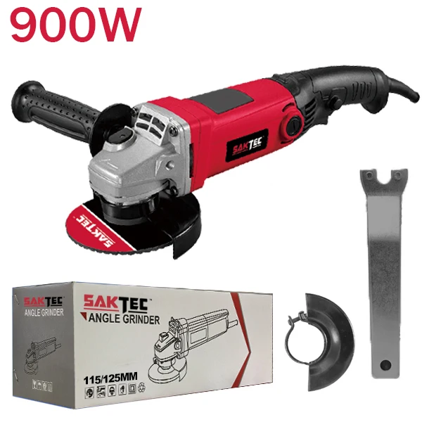 Saktec New Design Most Selling Wired 50-60HZ Variable Speed Electric Angle Grinder