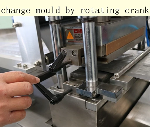 Термоформовка Dpp 160, шипучие таблетки, капсулы, блистерная упаковочная машина для таблеток