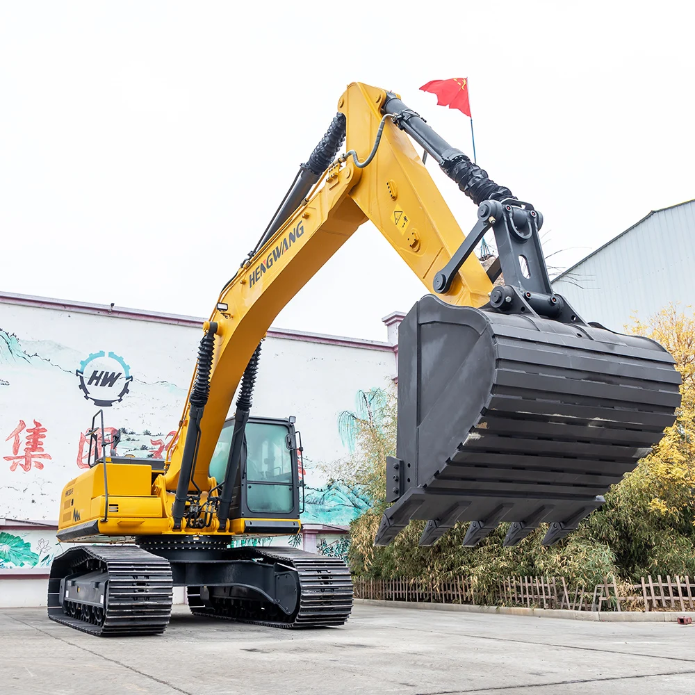 HENGWANG 36Ton большой гидравлический гусеничный экскаватор с двигателем Cummins для горнодобывающей промышленности
