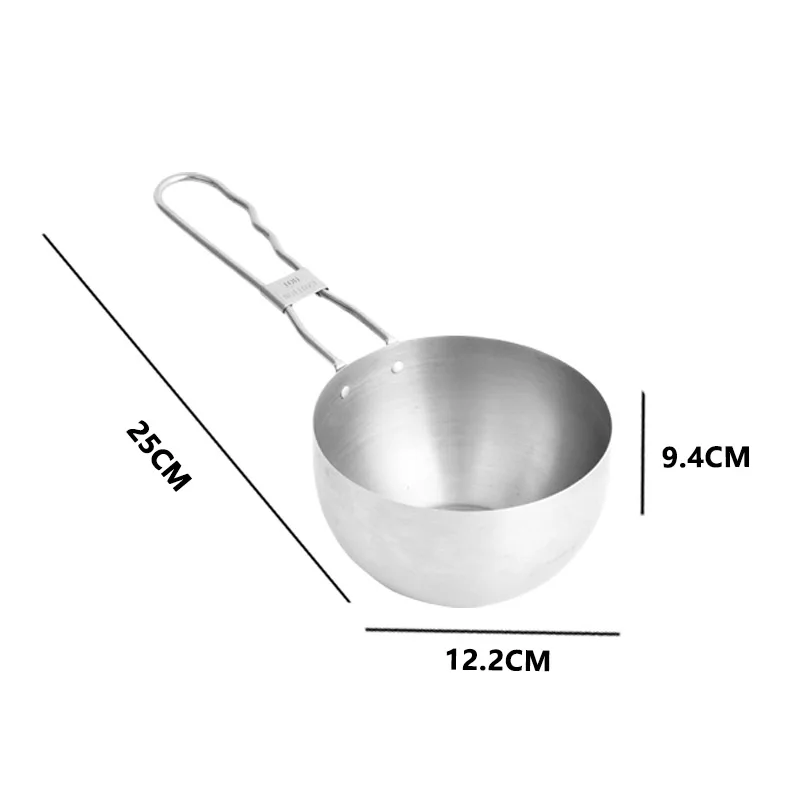 OEM Factory Outdoor Bbq Stainless Steel Sauce Bowl Portable Barbecue Oil Bowl Basting Bowl Sauce Pot