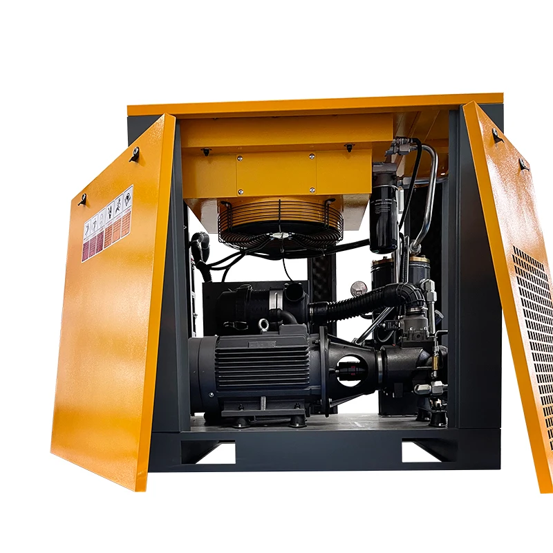 Low Noise Methane Gas Industri Refrigerated Compressor With Air Dryer 16 Bar Screw Air Compressor