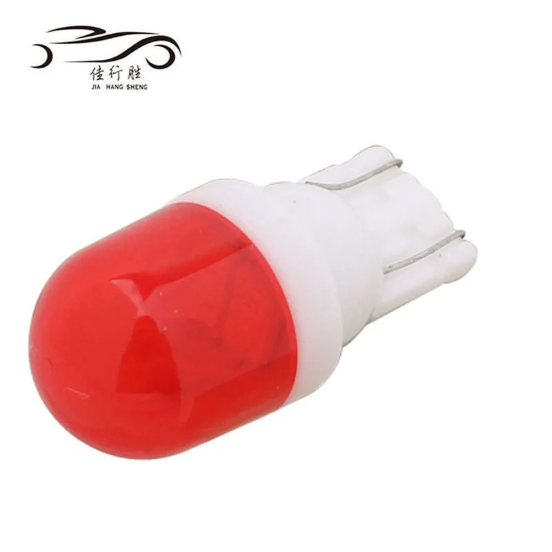 1W T10 W5W Ceramic 2 smd 5630 5730 2SMD LED Lens car Light 194 168 lights Bulb 6 colors dc 12V mini driving light