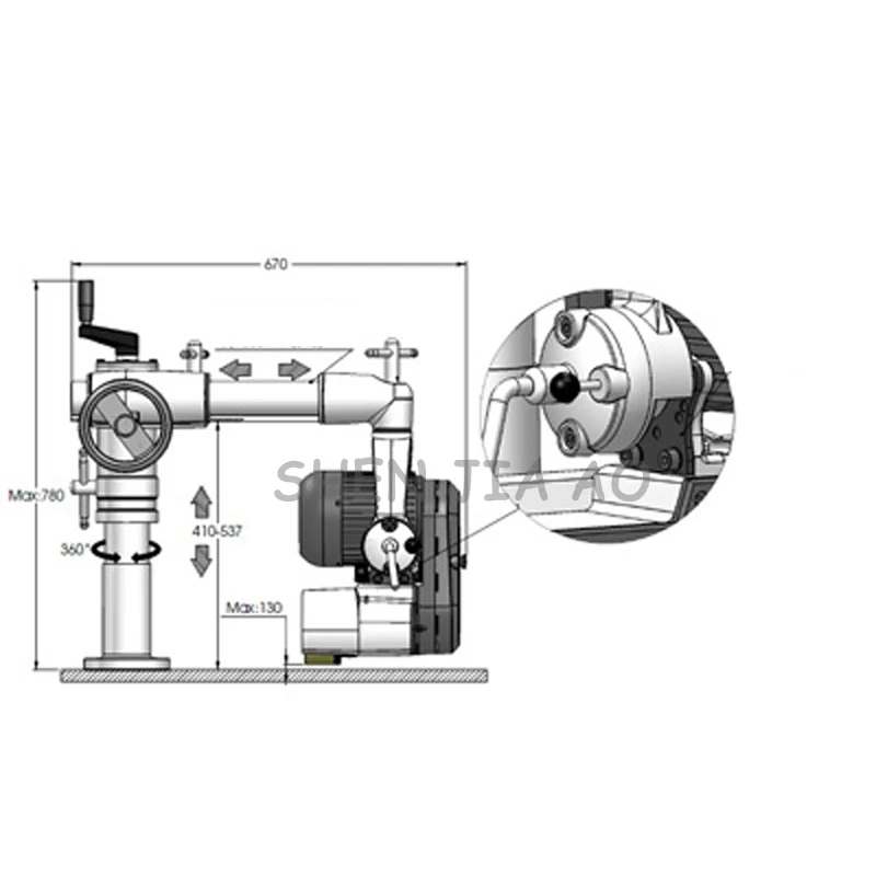 
Timber sling ring feeder material machine TF66 wood feeder 6 wheels 6 speed wood feeder machine 220/380V 375W 