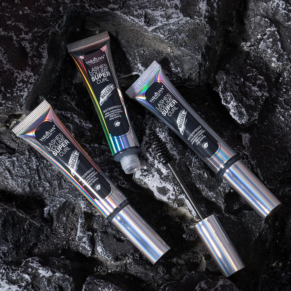 Private Label  Pure Vegetable Waterproof Durable Mascara Thin Curl. Black Long Lasting Natural Fashionable Mascara