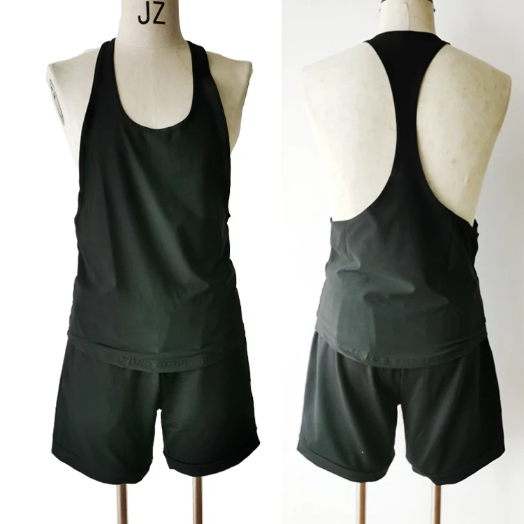 New Design Gym Print Sports Custom Stringer Singlet