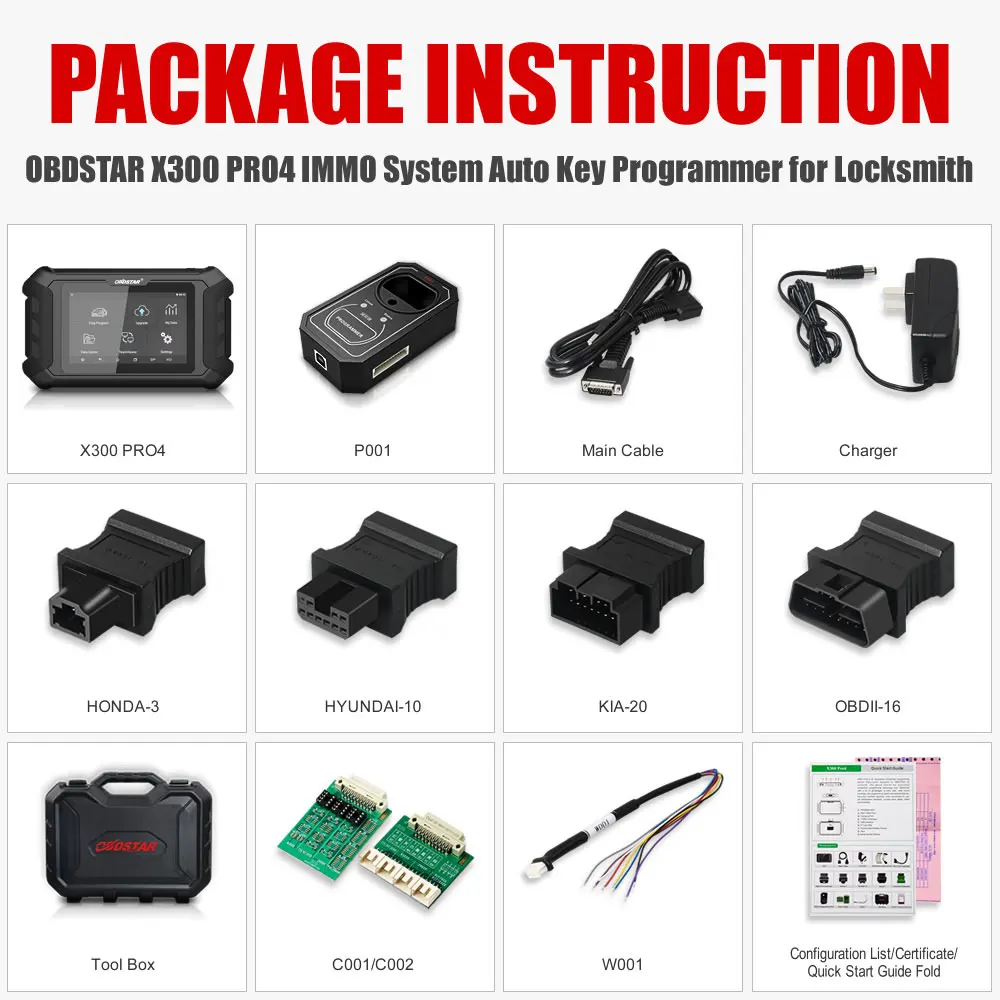 OBDSTAR X300 DP Plus A C full function  OBDSTAR X300 Pro4 Pro 4 Key Master Auto Key Programmer