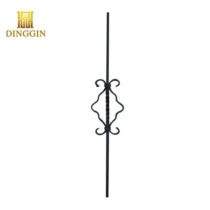 Adjustable Wrought Iron Scroll Balusters