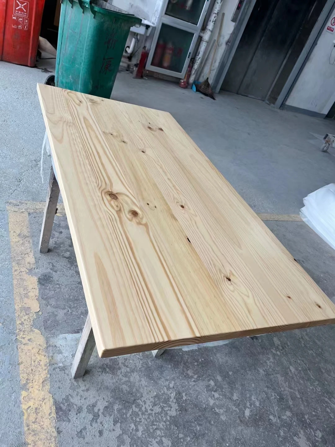 Solid pine wood Finished unfinished tabletop Batch    DIY 140x70x3cm