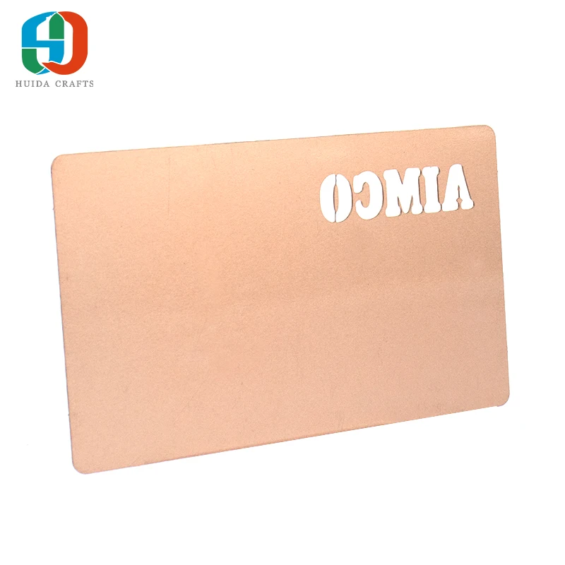 
High Quality Wholesale Customizable Black Etching Metal Business Vip Cards 