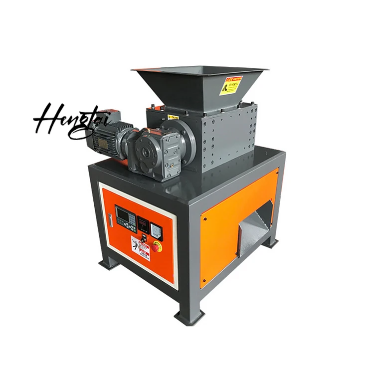 Waste Double Shaft Plastic Shredder Circuit Board Wood Domestic Garbage Shredding Machine