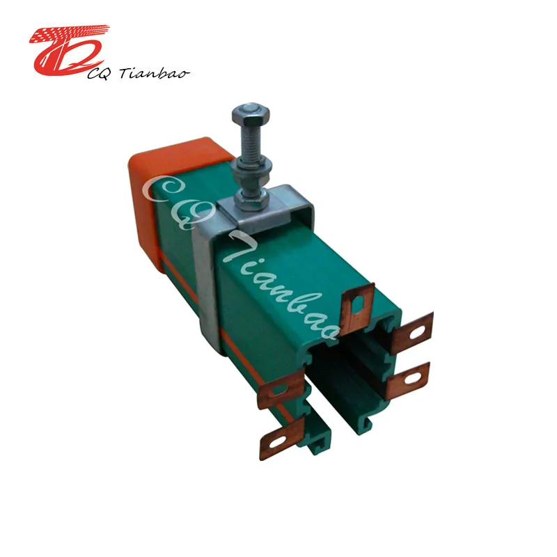 Safety sliding crane  trolley busbar