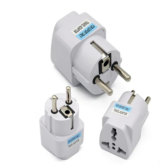 Germany French plug adaptor universal travel adaptor double adapter plug socket Travel Conversion Plug