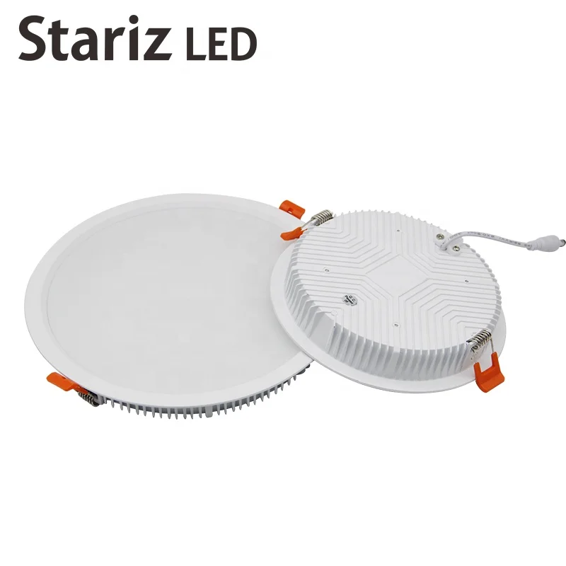 Led Downlight 110V-245V Ceiling Lamp Recessed Down light Round Led Panel Light Cold Warm white LED Spot light