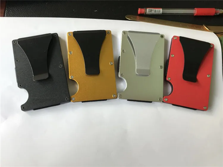  Трендовый мужской бумажник из углеродного волокна тонкий и RFID-бумажник с передним карманом портативный