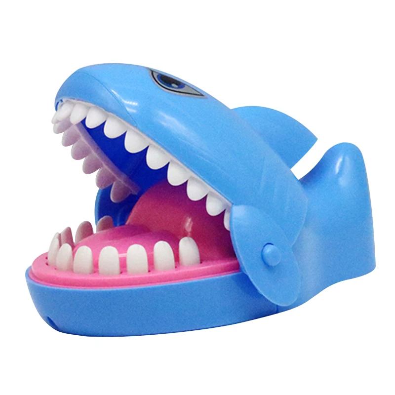 Shark Bite Finger Toy Shark Tooth Pulling Parent-Child Game New Strange Bite Hand Trick Toy For Kids