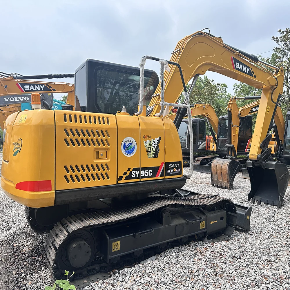 90% New Condition Secondhand SANY 95C 95CPRO Excavator In Low Working Hours Used SANY 95C Excavator Machine In Good Condition