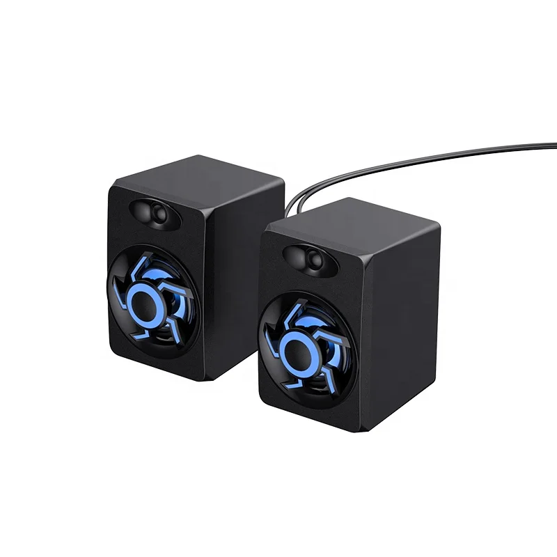 Sk706 Havit Hifi Lampe Lautsprecher Usb 2.0 Pc Gaming Led Lights Bass Speaker Audio With Amplifier