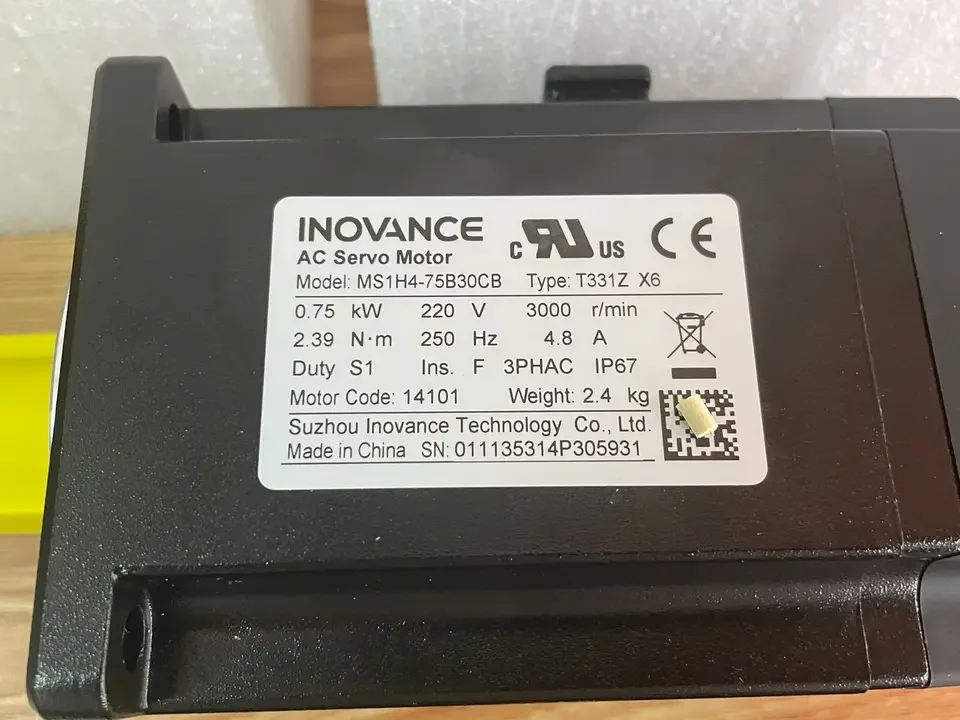 Высокоэффективный серводвигатель 18 бит 220 В/380 В 750 Вт MS1H4-75B30CB-T331Z