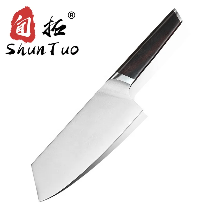Chinese Cleaver Chopper 7.8 inch German stainless steel kitchen nakiri chopping knife