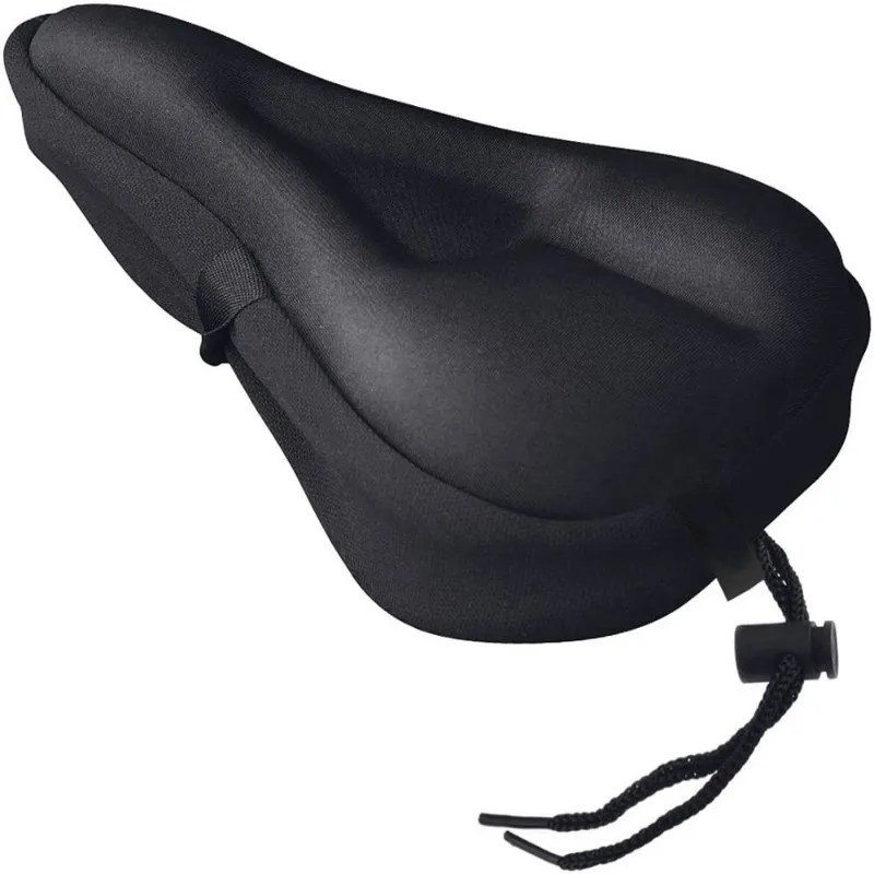 Gel Bicycle Seat Bike Saddle Cushion Water Dust Resistant Cover Gel Bike Seat Cover