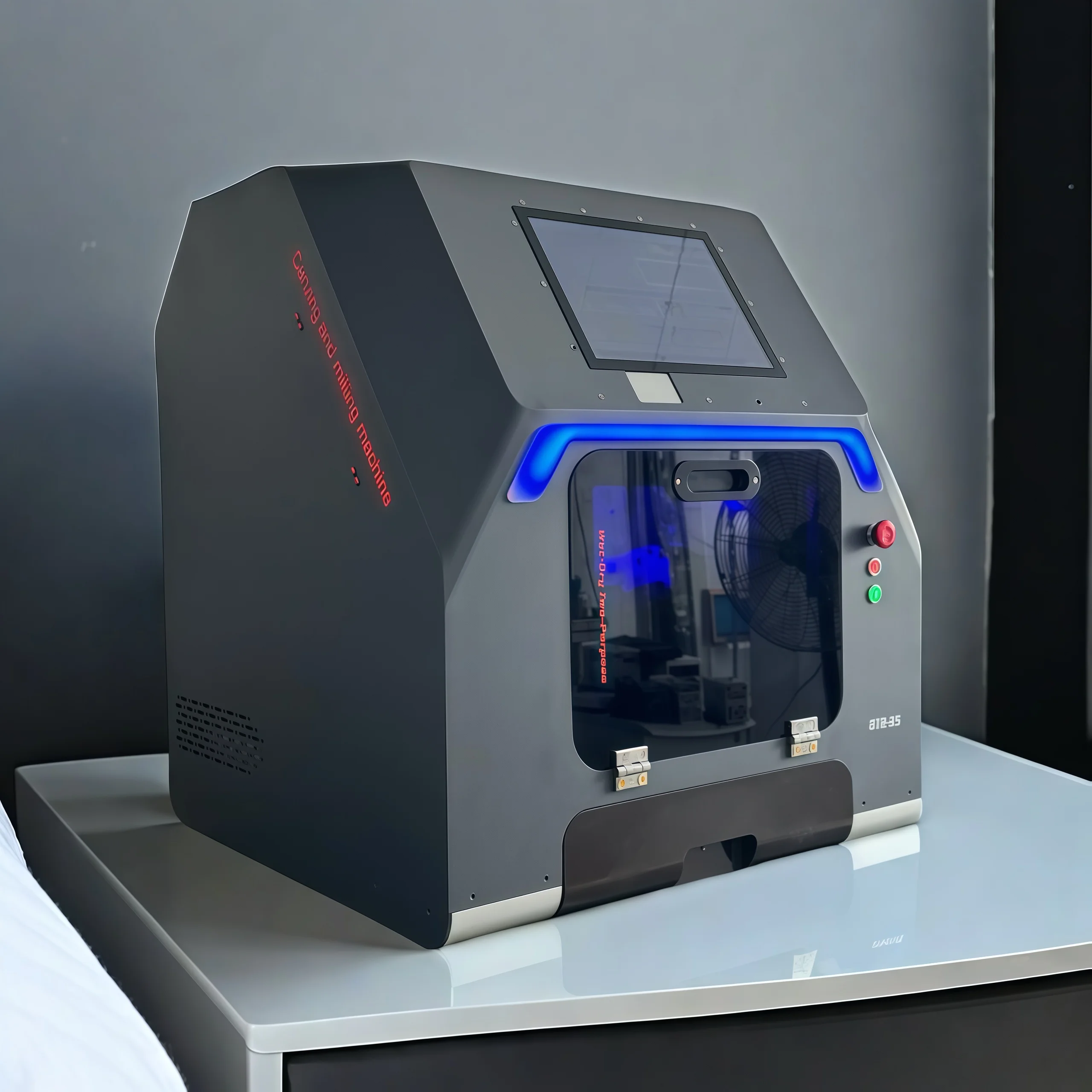 Dental Lab CNC Milling Machine CAD CAM 5 Axis Dry And Wet