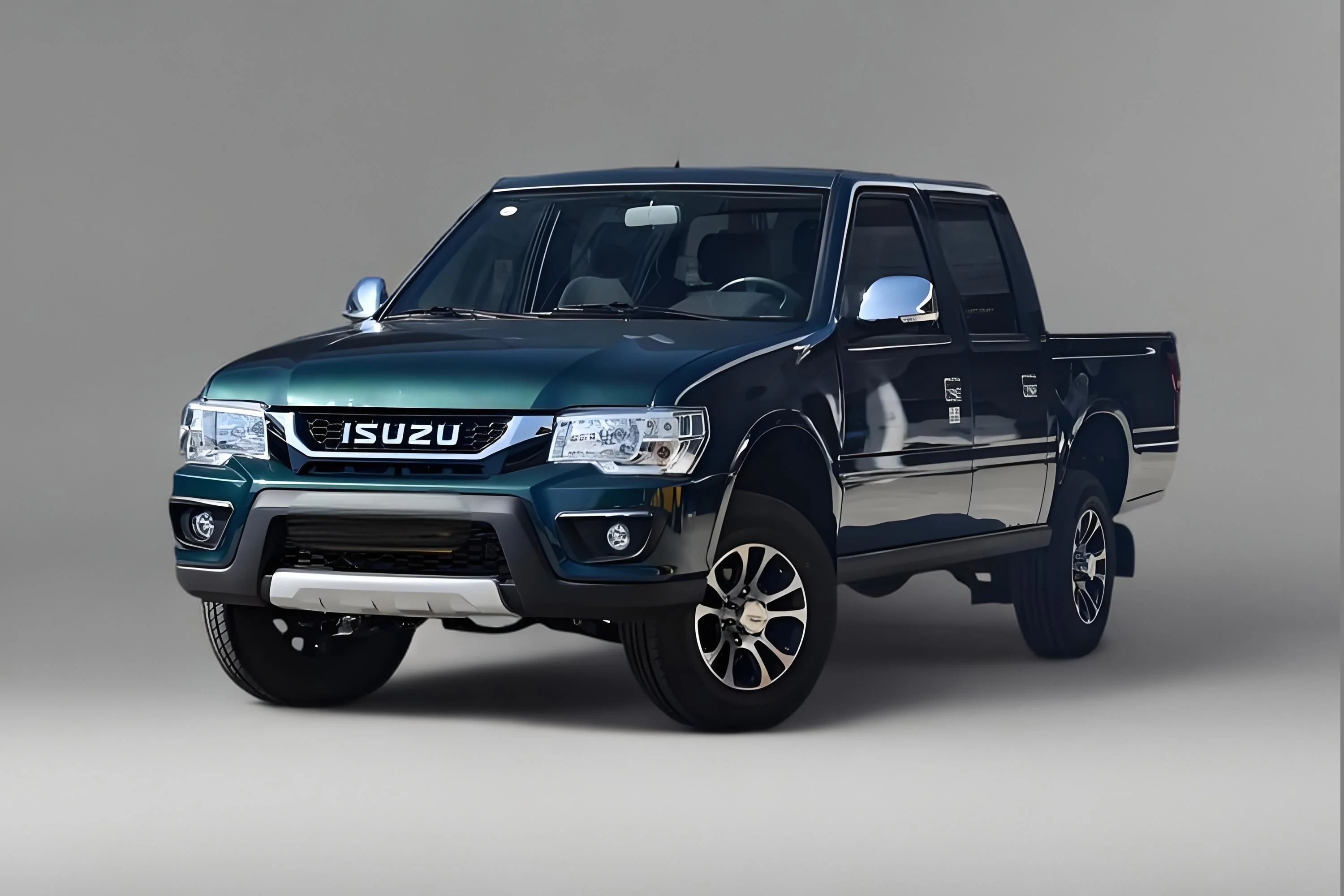 Hot Sale 2024 Diesel Pickup Isuzu T17 Standard Edition Left Rudder 3.0T 4WD Gasoline Medium Pickup Truck For Sale